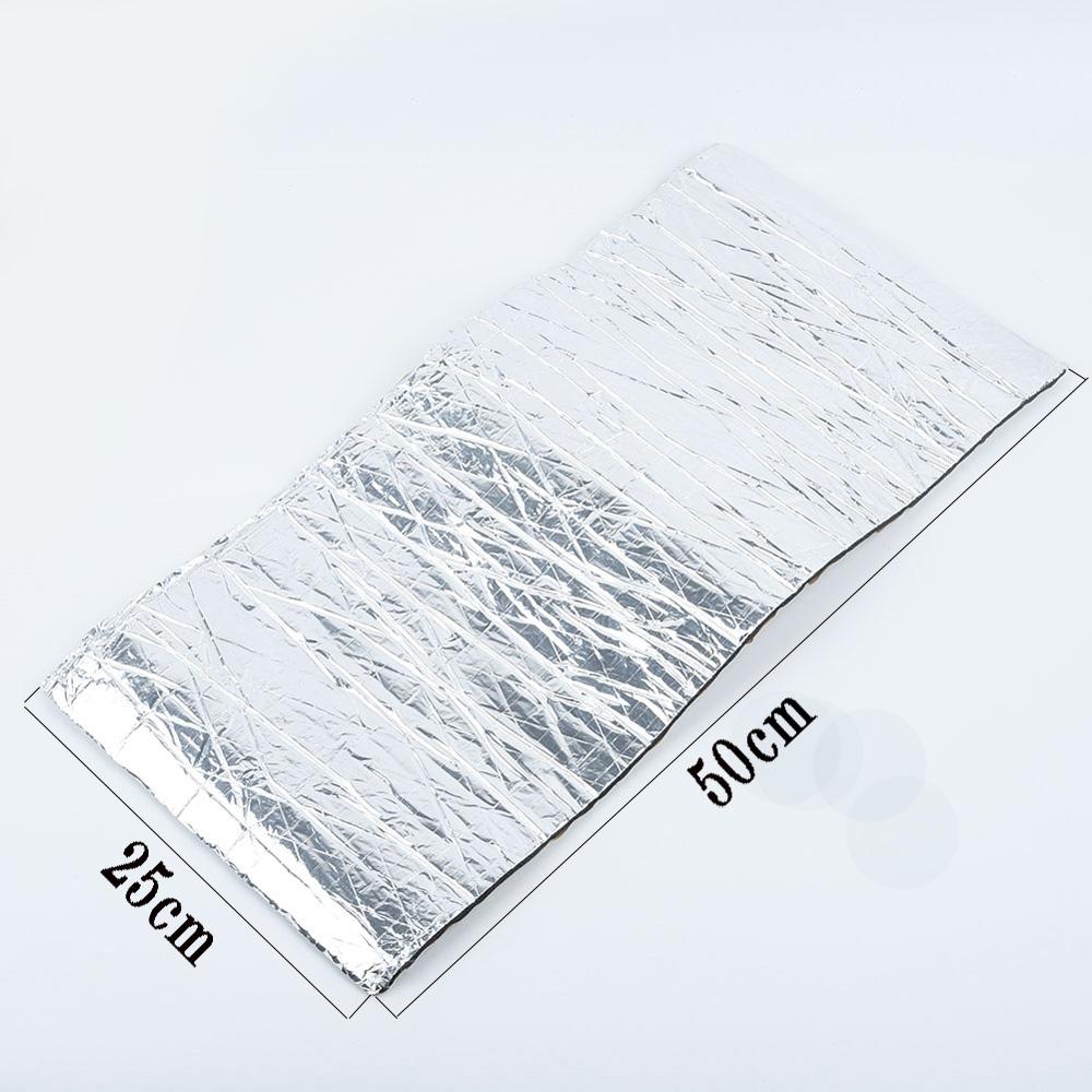 Double sided Soundproof Pad 25cm*50cm Accessory Deadening Mat Firewall