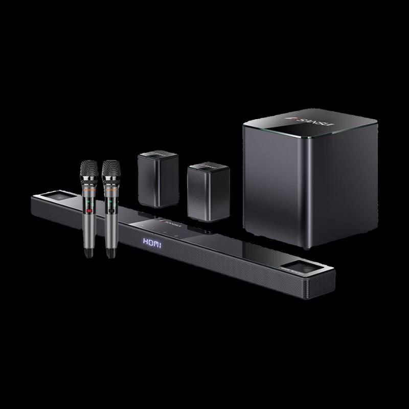 SANSUI DV-95E 5.1.2 Dolby Atmos Soundbar Home KTV System