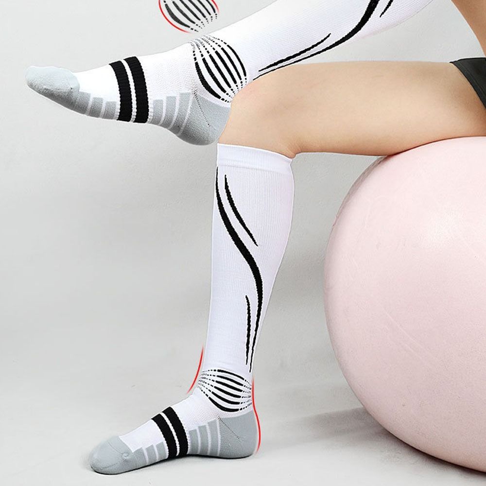 1 Pair Knee High Sport Calf Compression Sock Comfortable Cycling Calf Socks  Running