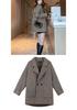 Women's Woolen Suit Jacket - Korean & British Style, Autumn/Winter, Loose Fit, Casual