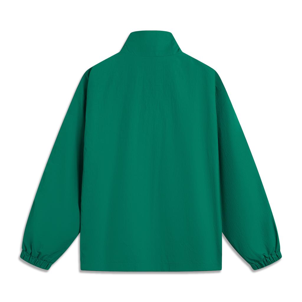 Li-Ning Sports Lifestyle Series Fan Style Letter Color Block Stand Collar Comfortable Breathable Versatile Casual Windbreaker Men Outerwear AFDV433-4