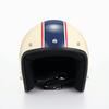 Lead Industries Jet GRENVER Motorcycle Helmet, Ivory/Navy, One Size Fits All
