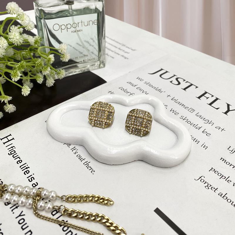 Kreative Harztabletts Heimdeko Schmuckschale Herz Wolkenform Aufbewahrungsplatte Organizer Uhren Schlüsselhalter Ohrringe Halsketten Schalen