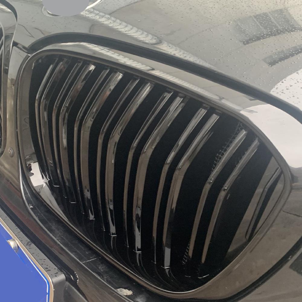Capac Placă radiator față cu plasă anti-insecte cu bară dublă pentru BMW X3/X4 2017-20