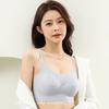 Summer. Thin Quick-frozen Cooling Invisible Sling Anti-sagging, Non-marking, Comfortable, High Elastic, No Steel Ring, Bra Women
