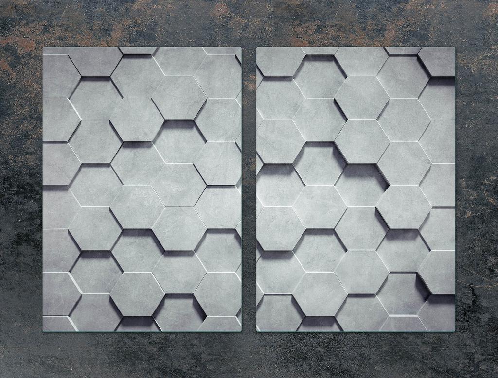 PLACA PROTECTORA DE CRISTAL PARA COCINA 2x35x52 DISEÑO