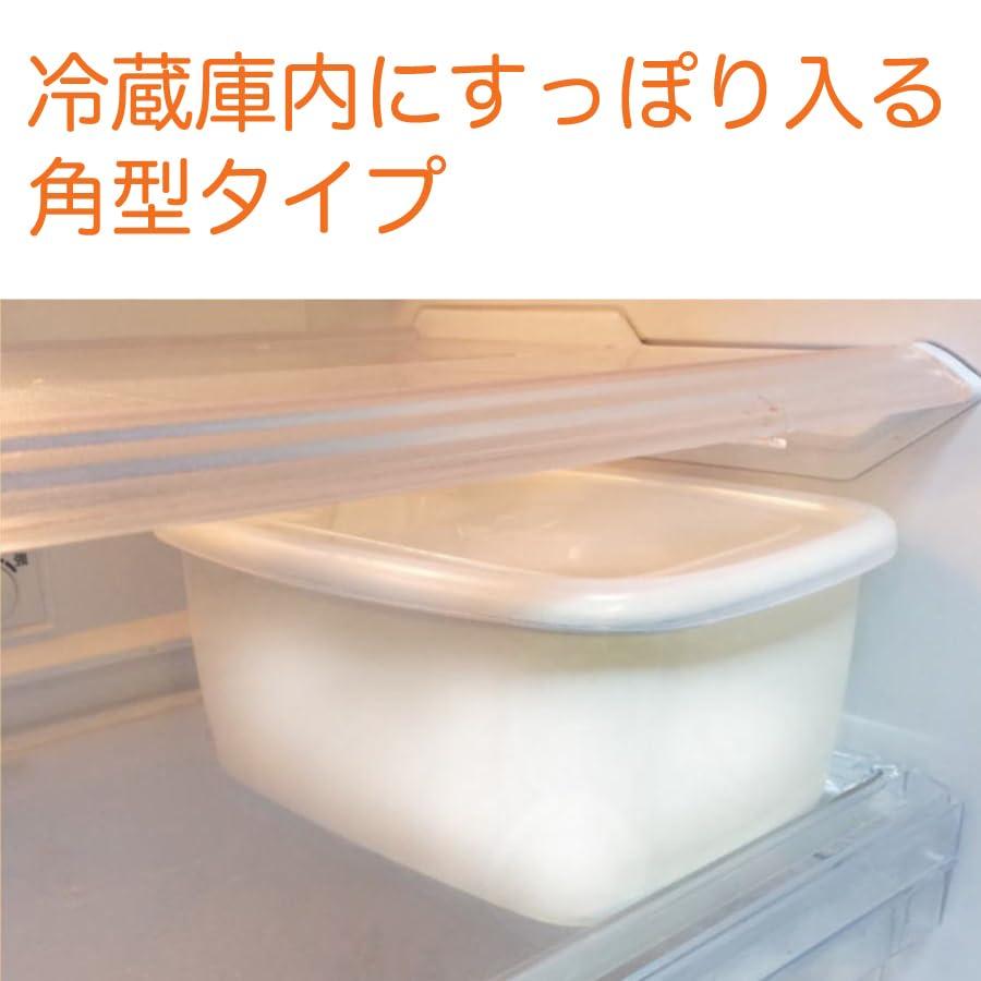 Enameled Pickle Container, Refrigerator-Safe, 3.2L [Water Removal Container, Odor-Resistant, Acid-Resistant, and Salt-Resistant Storage Container]