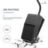 Black Foot Pedal Switch Nonslip Momentary Pedal Electrical Equipment Foot Switch  Industrial