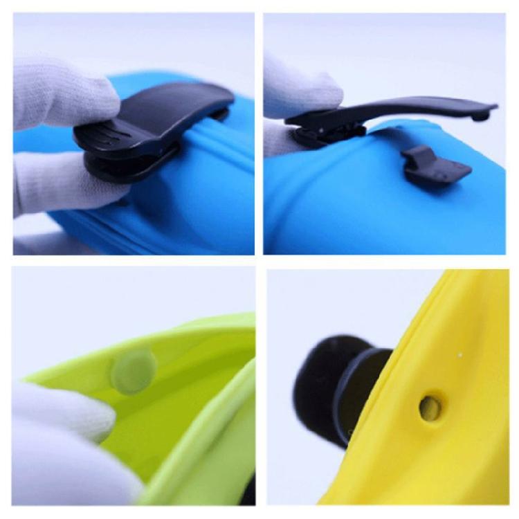 Silicone Dog Treat Pouch Training Bag Magnetic Seal Waist Clip Safe Material