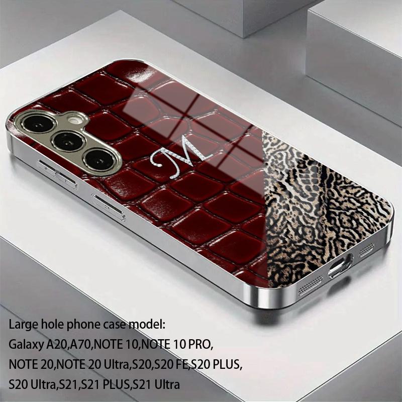 Custodia rigida in TPU Vetro Galvanizzato per Samsung Galaxy S26 S25 S24 S23 S22 S21 FE Ultra Plus Resistente ai Graffi Protezione Avanzata