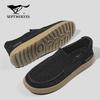 Qipilang Herren Sommer 2026 Slip-on Segeltuch Fahr-Loafer