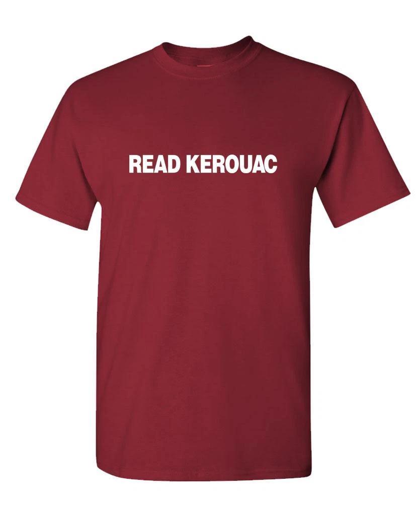 READ KEROUAC - Unisex Cotton T-Shirt Tee Shirt XL