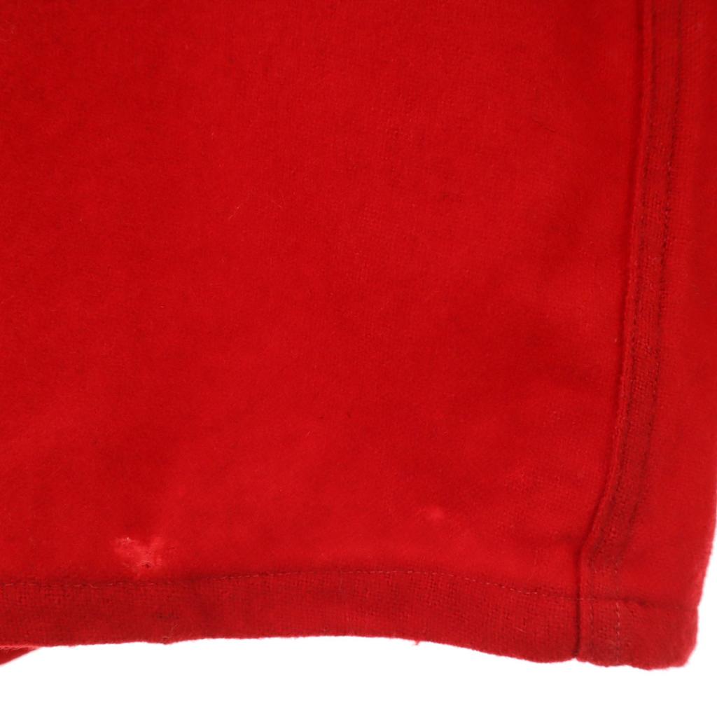 CAMPUS 60s Vintage Wool Blend Long sleeve Open collar shirt S Red Men's Used