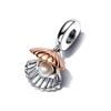 925 Silver Plated Turtle Fish Pendant Charm with Ship Star Bead for Pan Thin Bracelet Jewelry Gift