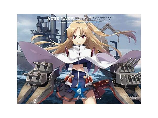 Azur Lane Vol.4 First Limited Edition Blu-ray Booklet TBR-29294D Animation NEW