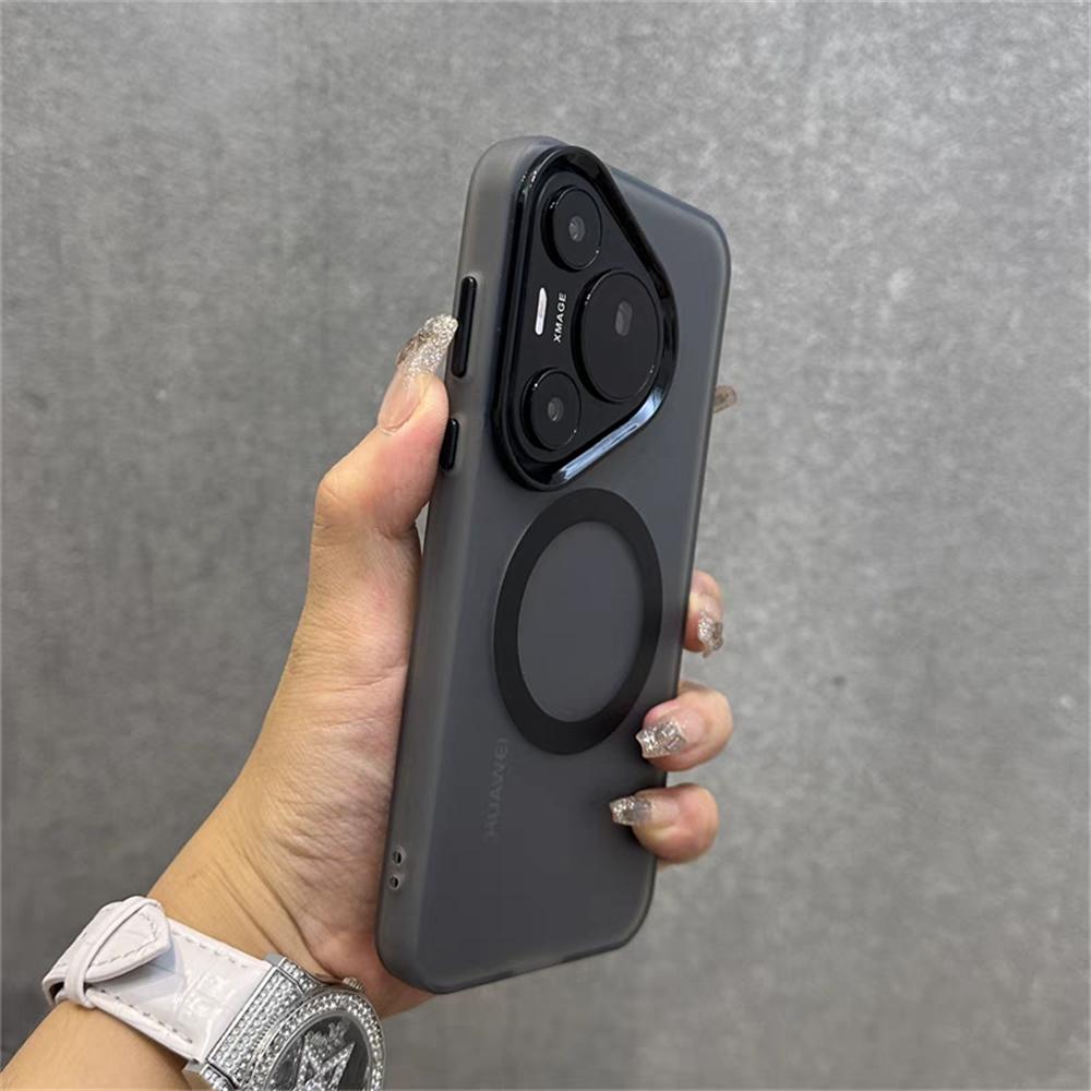 Matte Clear Candy Magnetic For Magsafe Case For Huawei P70 Ultra Mate 70 60 Plus Honor 300 X60 X50 X9 X8 B C Magic 7 Pro 6 Lite