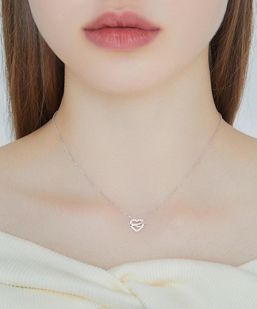 Jestina Eter Heart Necklace (Jjernq3Bf693Sw420)