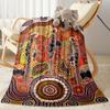 Aboriginal Dreamtime Story Blankets are suitable for living rooms, bedrooms, camping, and other places, making them an ideal choice for gifts.