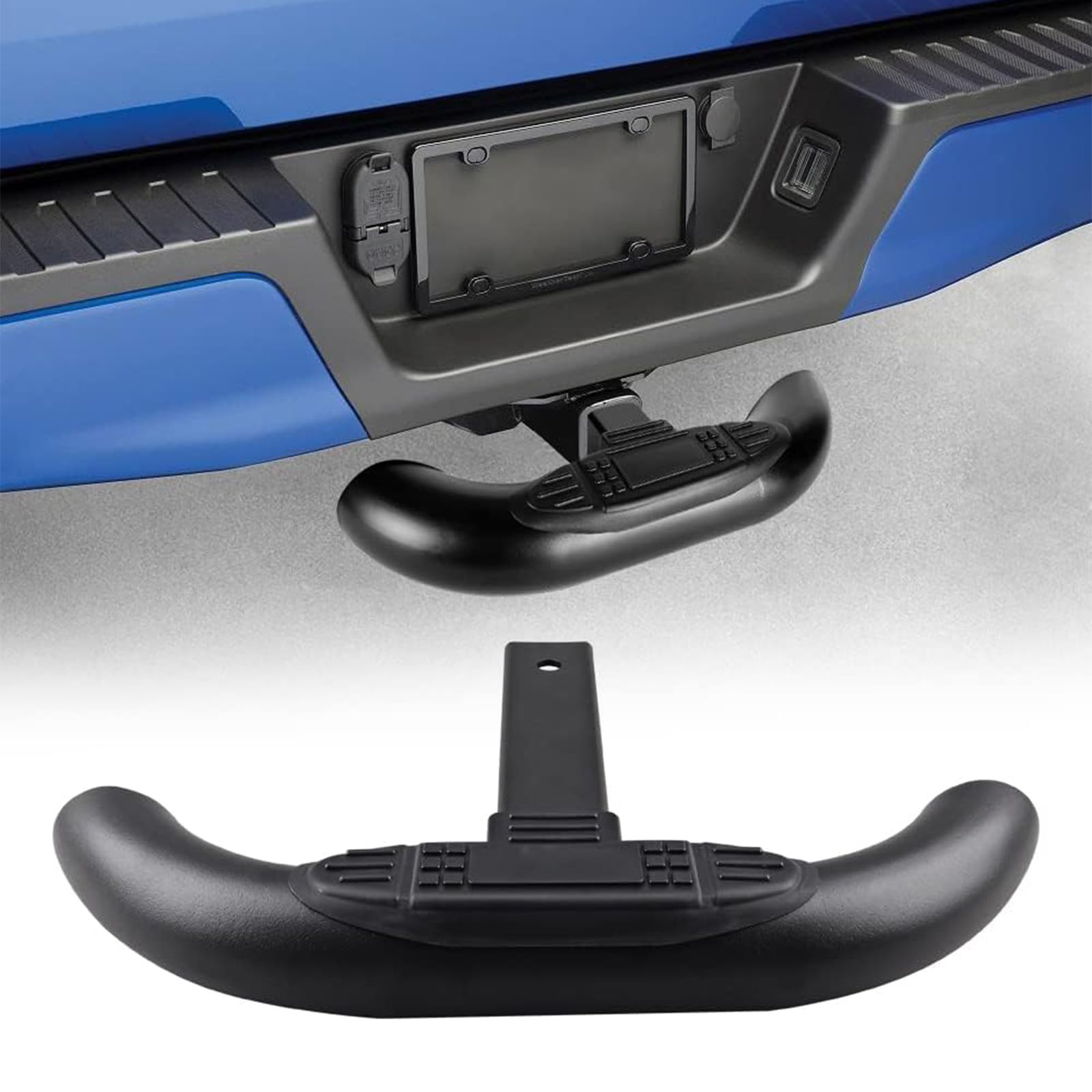 

Универсальное сцепное устройство Chelhead Максимальная буксировочная способность Совместимо с Jimny Крепление в фаркоп Приемник 2 дюйма/Ступенька для фаркопа, Подходит, 2270 кг, Chevrolet, Ford, Toyota, чёрный