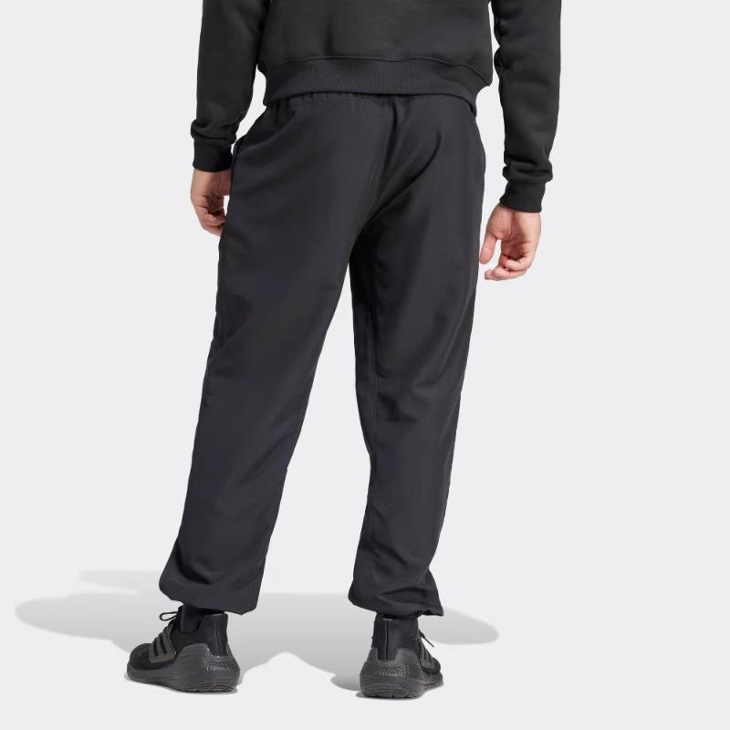 Adidas Lässiger Komfort Jogginghosen mit Bündchen Herren Unterteile Schwarz HY0632