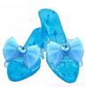 Pretend Play House Games Princess Crystal Shoes for Stage Masquerade Special Occasion Decorators Children's Toys