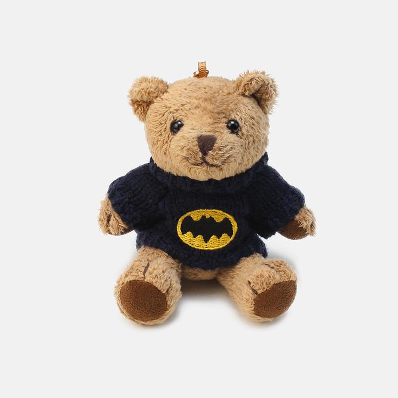 Superhero Plush Keychain With Pearl Velvet Material For Collectors And Kids
