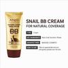 ANJO Natural Cover Snail Sun BB Cream SPF50+ PA+++ 50g – High Coverage Tone-Up BB Cream with UV Protection