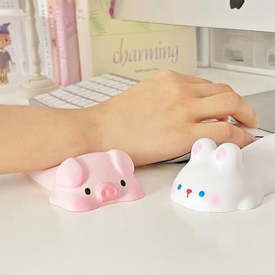 Cute Wrist Rest Support for Mouse Pad Computer Laptop Arm Rest for Desk Ergonomic Kawaii Slow Rising