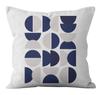 45x45cm Nordic Modern Minimalism Abstract Geometric Lines Pillowcase Sofa Chair Office Seat Car Cushion Cover Home Decor
