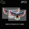 American Flag Bald Eagle Car Sticker Automobiles Motorcycles Accessories PVC Decals