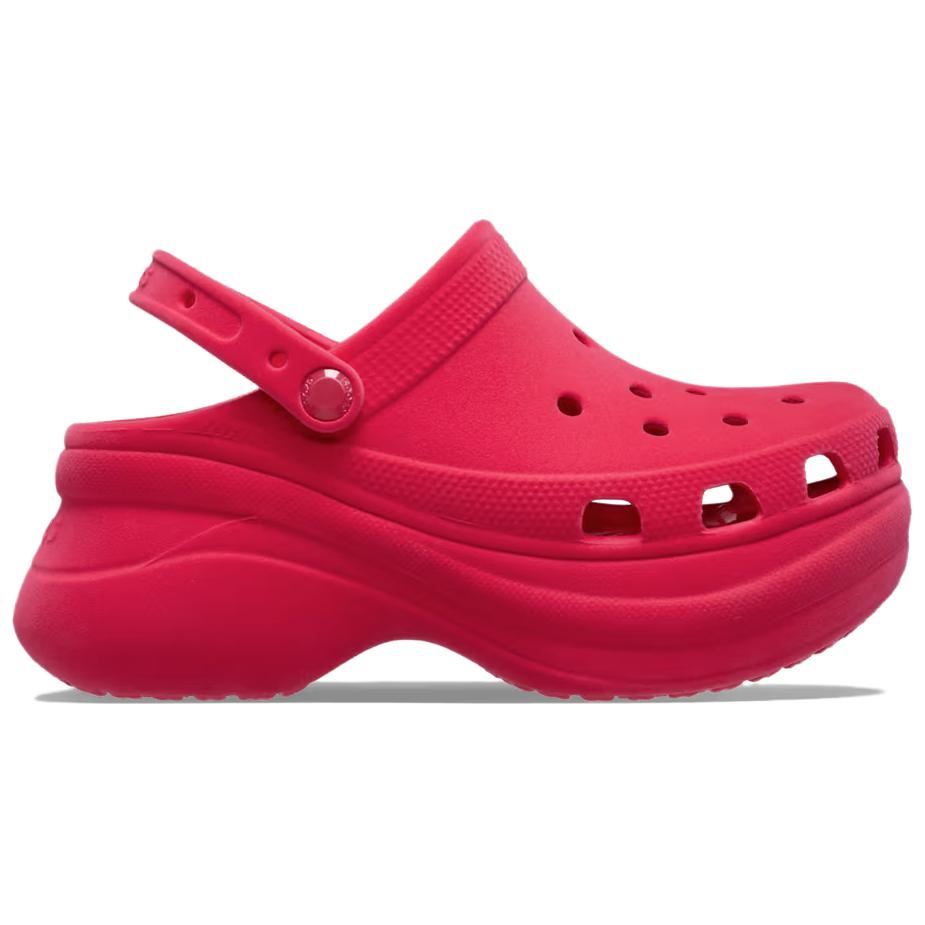Crocs Bae Clog Velvet Simple Comfortable Clogs Women clogs Rose-Red 211919-7AQ