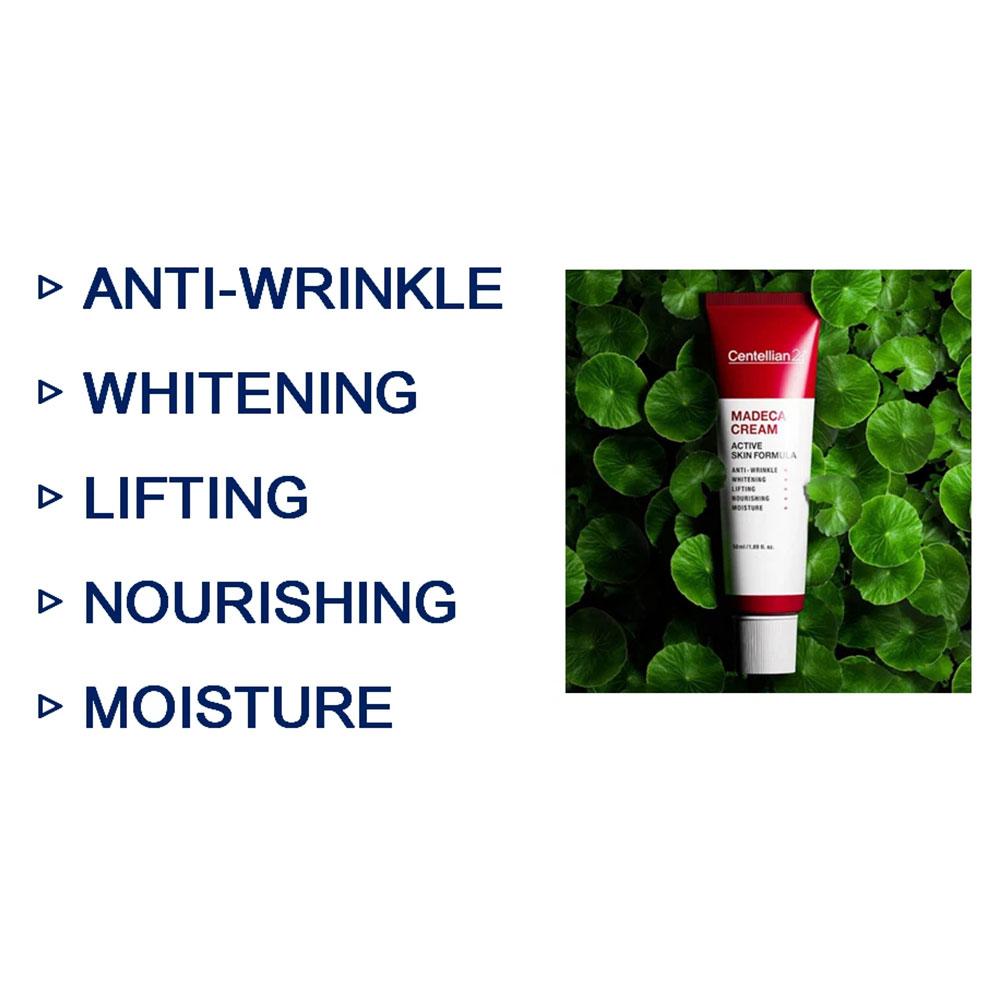 50ml Centella Cream Revitalizing Moisturizing Face Cream Repair Soothing Firming Anti Aging Wrinkle Skin Care Beauty Treatment