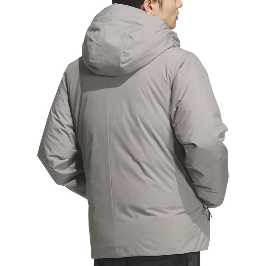 Adidas Hooded Sports Casual Zipper Long Sleeve Down Jacket Men Outerwear KQ5503