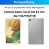 Tablettfodral för Samsung Galaxy Tab A7 Lite 8,7 tums fodral, Tangentbordsfodral för Samsung Galaxy Tab A7 Lite 8,7 tum SM-T220/T225/T227
