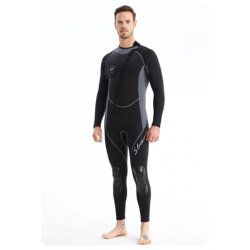 Heren 1,5 mm Volledig Lichaam Wetsuit Duiken Snorkelen Zwemmen Warmte Bescherming UV Zonnescherm