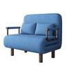 Convertible Foldable Sofa Bed - Dual-Use, Extendable Design for Living Room/Balcony, Ideal for Small Apartments, Double Size, Push-Pull Mechanism.