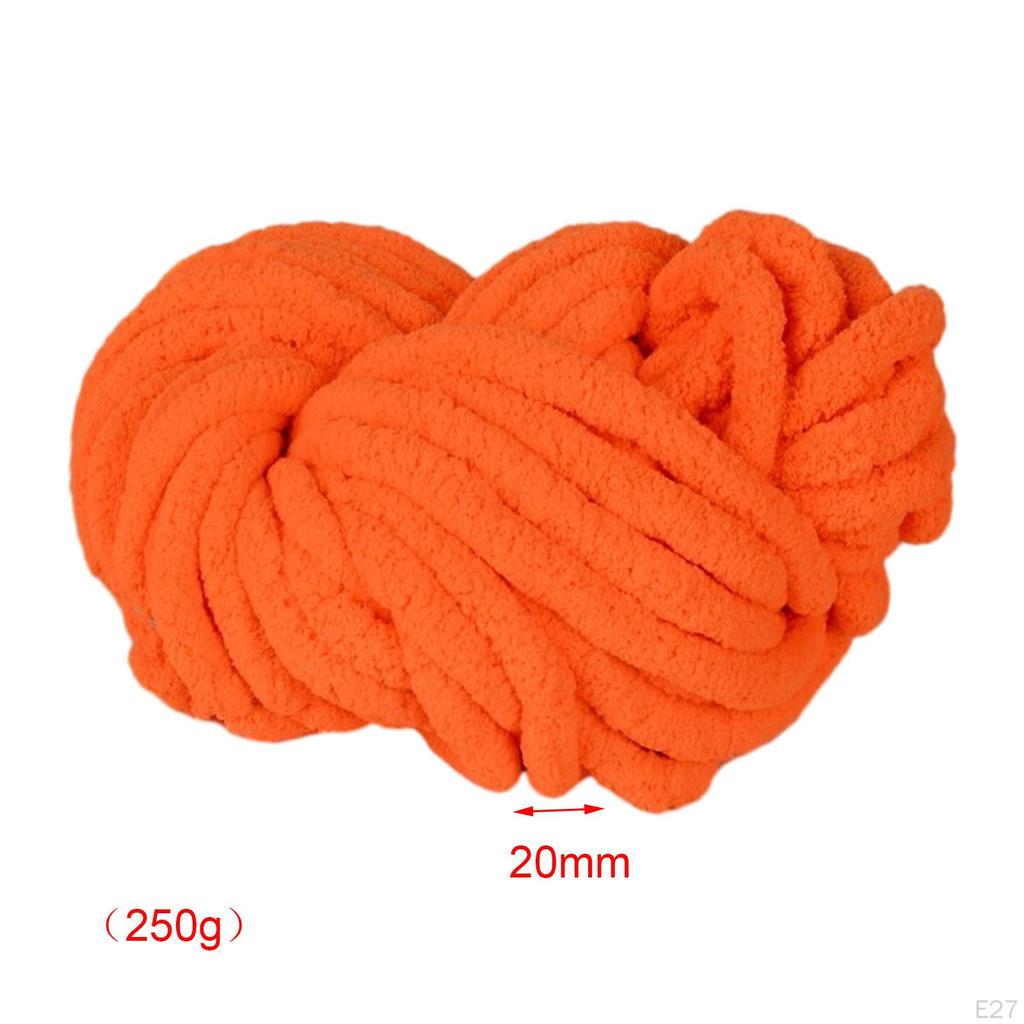 Chenille Yarn for Arm Knitting, Great Crafting Blankets and Cushions