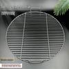 304 Stainless Steel Round BBQ Grill Grate with Handle, 38cm Diameter