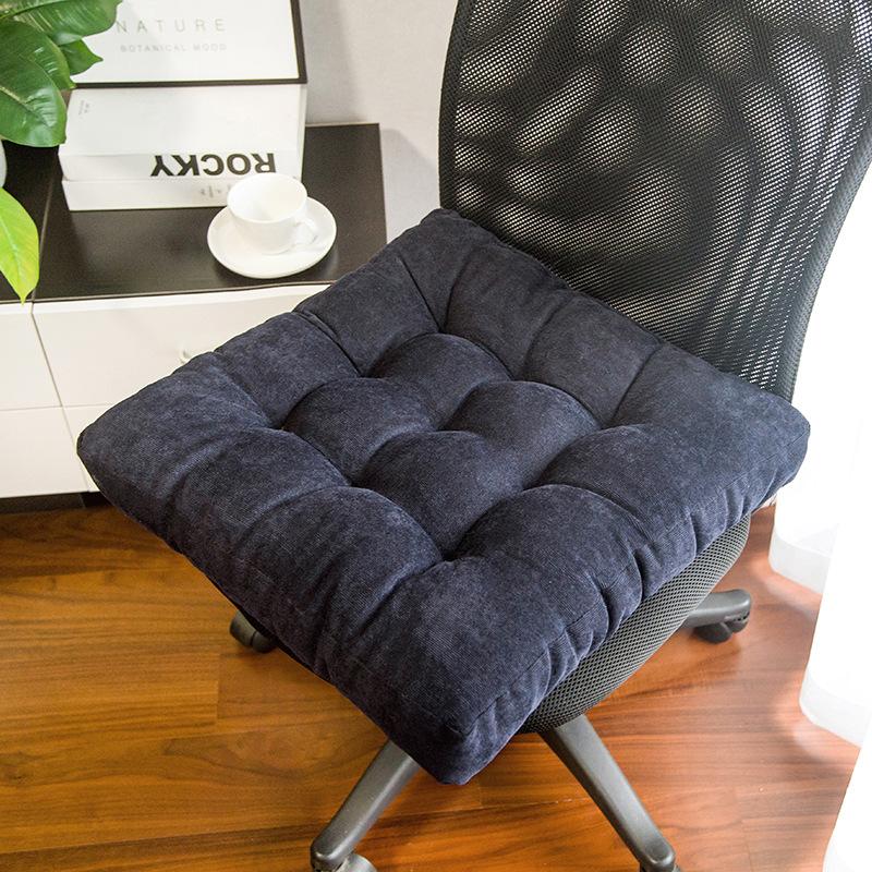 Floor Mat Futon Cushion Bay Window Mat Velvet Dining Chair Chair Mat Yoga Mat Tatami Student Bench Round Cushion