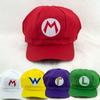 Gorra de Béisbol de Super Mario Bros Luigi Para Adultos y Niños Unisex Accesorio de Disfraz Cosplay