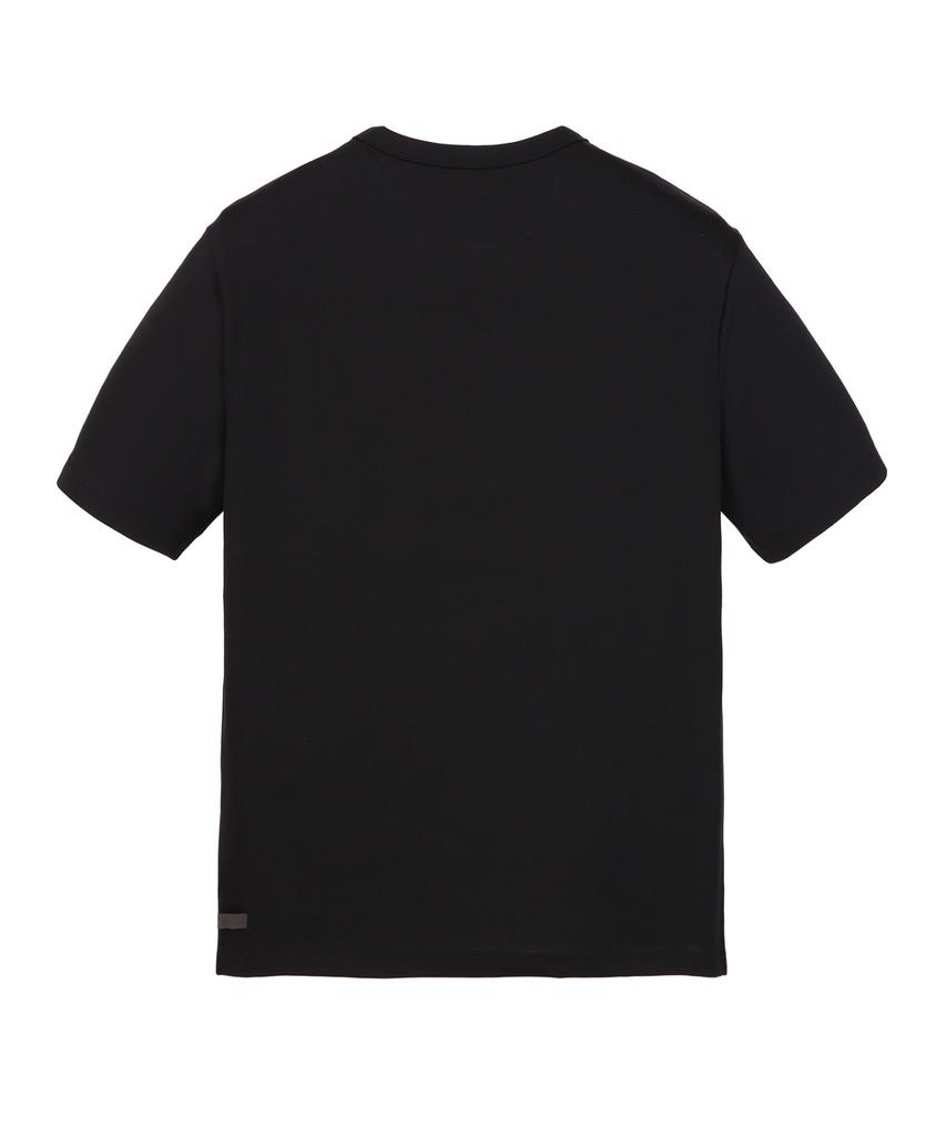 Jilseutyueoteunyuyogmaen Signature Round T-Shirt - Black (Jnts6B302Bk)