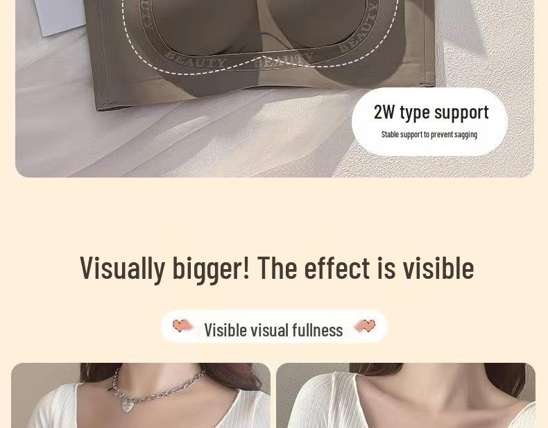 Wireless Seamless Lift-Up Vest for Women - Breathable, Anti-Sagging & Reduces Side Fat