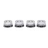 4PCS Electric Guitar Knob Plastic 6mm Inner Diameter Guitar Speed Control Volume Tone Knob