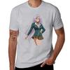 Oversized Sweat Blacks Funny T Shirts for Men Moka Akashiya Rosario Vampire T-Shirt for A Boy Men Clothing Harajuku Summer Funny