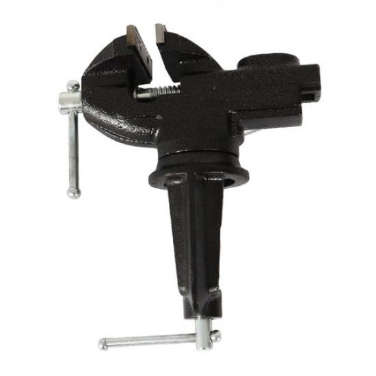 70mm 360º Swivel Portable Table Bench Vice Clamp Mini Vise Anvil Clamps Vises