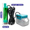 2 In 1 Oil Water Pump For Makita 18V Battery Cordless Diesel Fuel Water Oil Transfer Pump High Power Electric Water Pump Set Fit