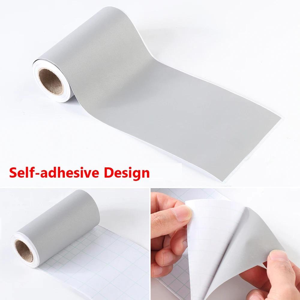 1PC 196.85in Home Decor Vinyl Decals Self-adhesive Baseboard Wall Border Stickers Waist Line Wallpaper Skirting Line