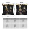 Angine De Poitrine Rock Band Pillow Case  Comfy Pillow Cover Morden Pillowcases For Sofa Bedroom Home Decor