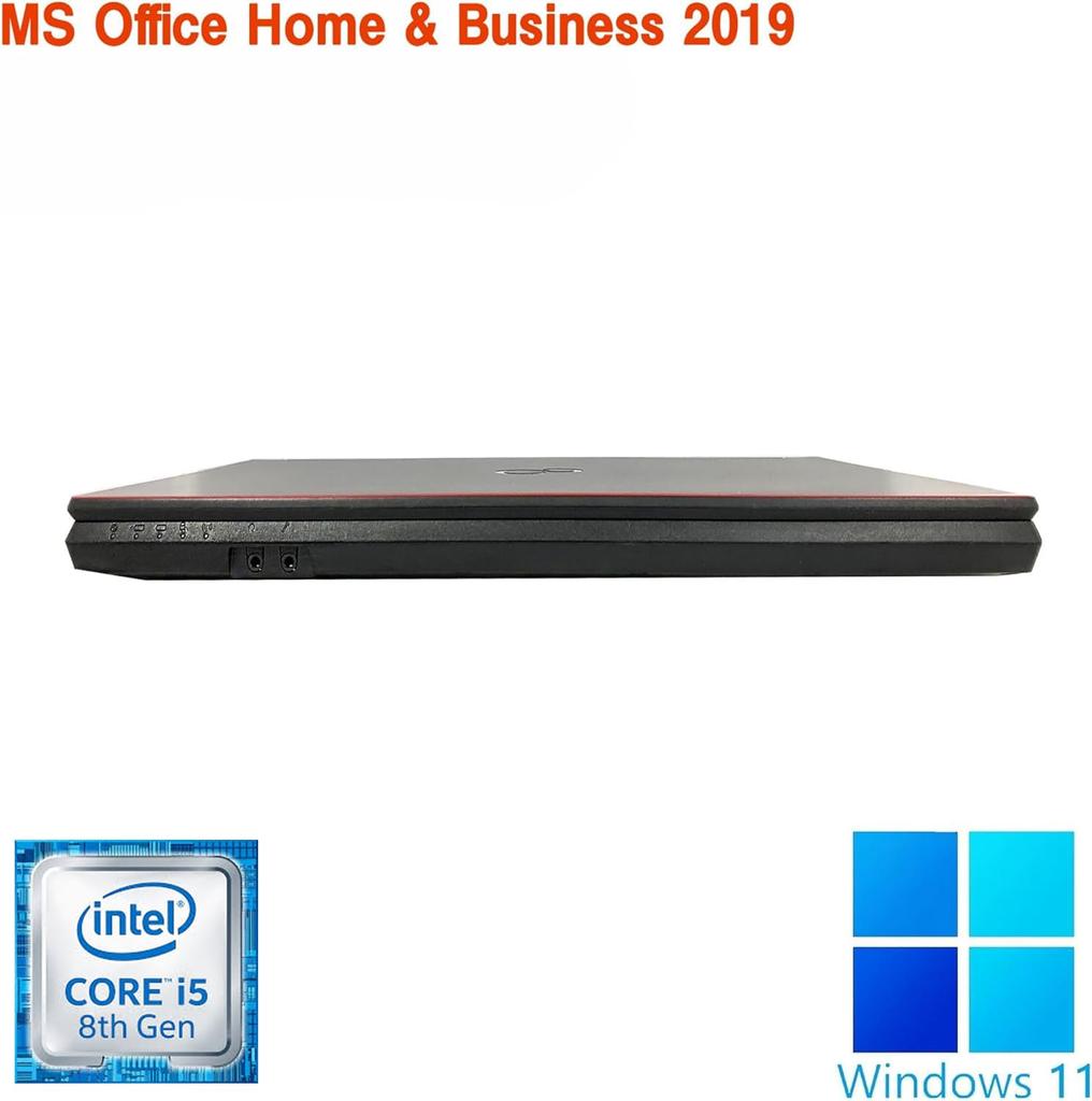 Fujitsu Core Windows 11 MS Office 16GB 512GB SSD A748/S Laptop, 15.6-inch, i5-8350U, Pro, 2019, RAM, (SSD512GB)