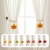 2Pcs/Set Decorative Simulated Leaf Curtain Holdback Creative Curtain Holder  Curtain Accessories